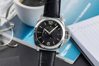 Thumbnail von Panerai Luminor 1950 3 Days GMT Power Reserve Automatic Stahl Ref. PAM00537
