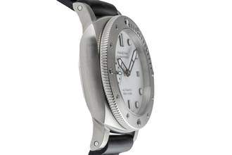 Thumbnail von Panerai Submersible Edelstahl Automatik Herrenuhr Ref. PAM01223 B&P 2022