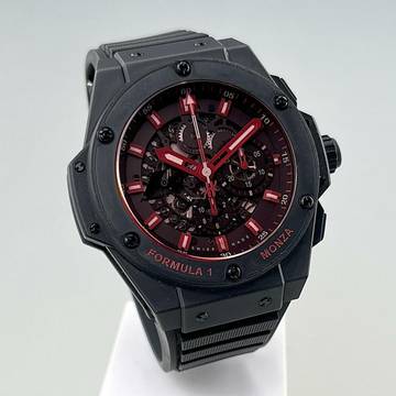  Hublot King Power Big Bang King Power Formula 1 Modell Monza limitiert Nr. 1XX/200 inkl. Rechnung über Herstellerrevision plus Originalarmband 