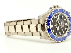 Thumbnail von Rolex Submariner Date Smurf 18 kt. Gold Full Set 2022