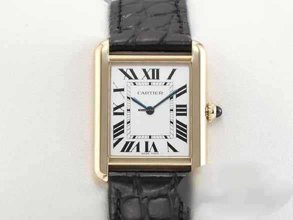  Cartier Tank Solo Lady Tank Solo Edelstahl Gelbgold 750 2018 W5200002 Stahl Steel 18kt Yellow Gold Damen 