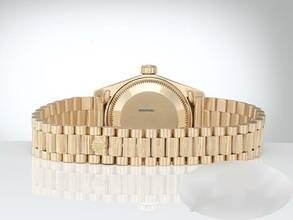 Thumbnail von Rolex Lady-Datejust Gelbgold 750 Automatik 18kt Yellow Gold Damen Damenuhr President-band Chronometer Oyster