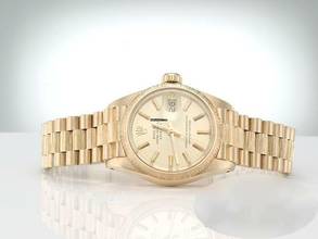 Thumbnail von Rolex Lady-Datejust Gelbgold 750 Automatik 18kt Yellow Gold Damen Damenuhr President-band Chronometer Oyster