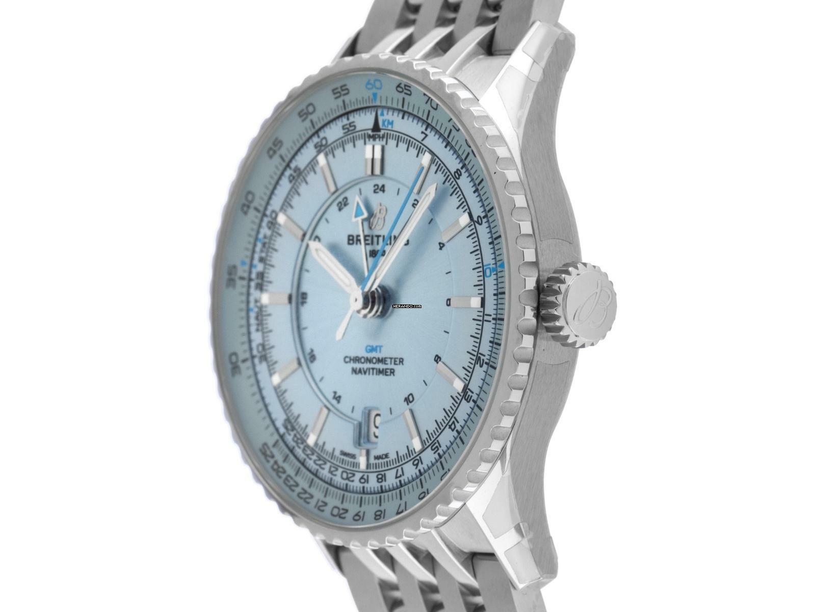  Breitling Navitimer GMT Ref.A32310171C1A1 2025 Full Set Ungetragen 