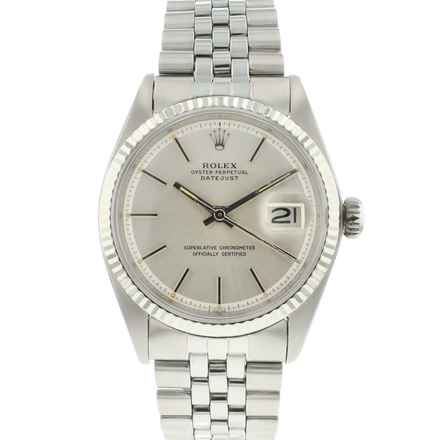  Rolex Datejust 36 Jubilee Fluted Silver Dial  