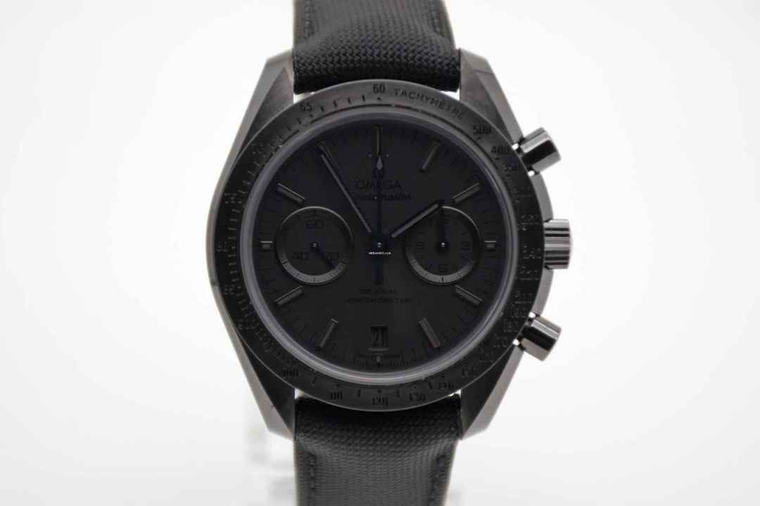  Omega Speedmaster Dark Side Of The Moon perfektes Fullset mit Faltschließe  