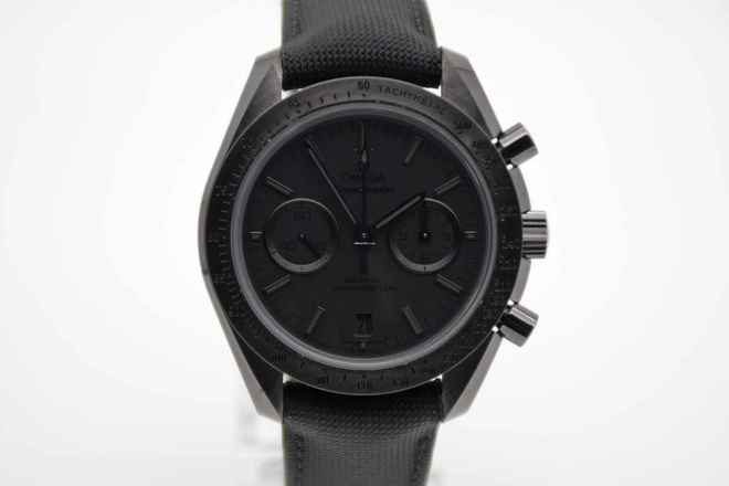 Omega Speedmaster Dark Side Of The Moon perfektes Fullset mit Faltschließe  