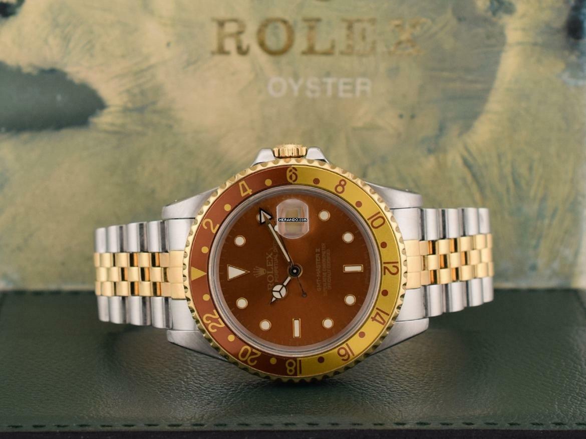 Rolex GMT-Master II 16713 Tiger Eye - Full Set Like New