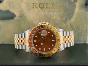 Thumbnail von Rolex GMT-Master II 16713 Tiger Eye - Full Set Like New