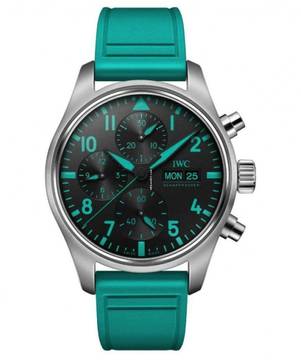  IWC Fliegeruhr Chronograph Pilot\\'s Chronograph 41mm Mercedes-AMG Petronas Formula One Team - Box And Papers IW388108 2023 