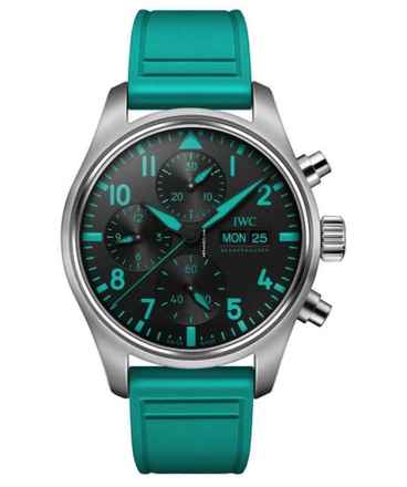  IWC Fliegeruhr Chronograph Pilot\\'s Chronograph 41mm Mercedes-AMG Petronas Formula One Team - Box And Papers IW388108 2023 