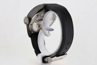 Thumbnail von IWC Große Fliegeruhr Big Pilot Black Ceramic Blue Dial Perpetual Calendar Edition “RODEO DRIVE” - With Box And Papers - IW503001