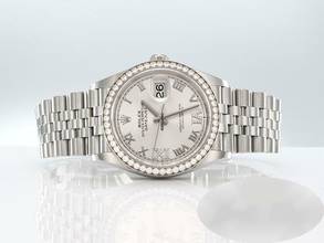 Thumbnail von Rolex Datejust 36 126284 Rbr 2020 Lc100 Stahl Weissgold 750 Diamanten Automatik