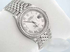 Thumbnail von Rolex Datejust 36 126284 Rbr 2020 Lc100 Stahl Weissgold 750 Diamanten Automatik