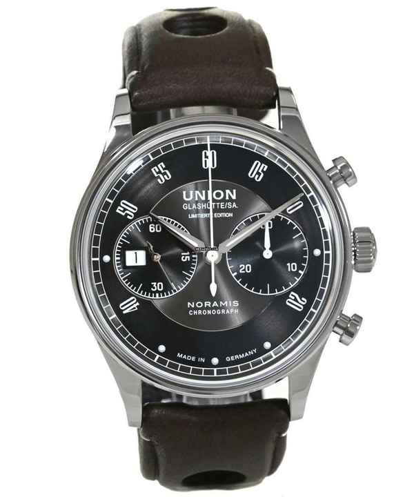  Union Glashütte Noramis Chronograph Limited Edition Sachsen Classic 2022 Ref. D012.427.16.052.09 
