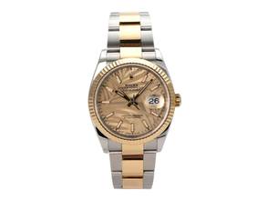 Thumbnail von Rolex Datejust 36 Edelstahl Gelbgold 126233 Golden Palmen