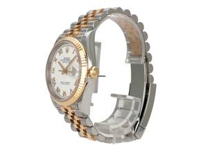 Thumbnail von Rolex Datejust 36 Edelstahl Gelbgold 126233 Weiß Römisch Jubile-Band