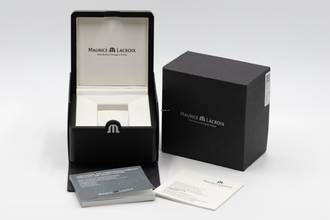 Thumbnail von Maurice Lacroix Pontos Day Date Stahl Automatik Herren Ref. PT6158-SS002-63E-1 B&P 2021