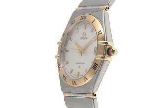 Thumbnail von Omega Constellation Quartz Stahl / Gold Quarz Herrenuhr Ref. 1312.30.00 B&P 1998