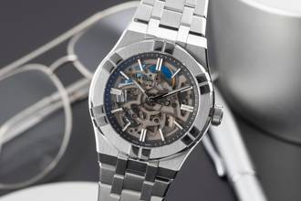 Thumbnail von Maurice Lacroix AIKON Skeleton Stahl Automatik Ref Al6007-SS002-030-1 B&P 2024