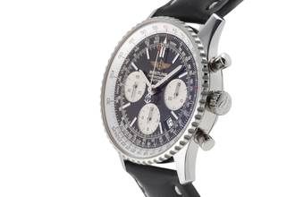 Thumbnail von Breitling Navitimer Chronograph Stahl Automatik Ref. A23322 Box & Papiere 2005