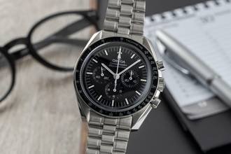 Thumbnail von Omega Speedmaster Professional Moonwatch Chronograph Ref. 310.30.42.50.01.001 B&P 2021