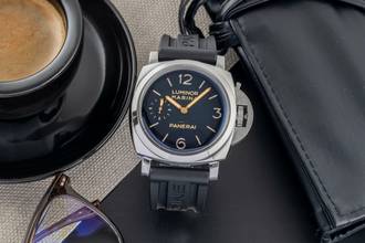 Thumbnail von Panerai Luminor Marina 1950 3 Days Stahl Handaufzug Ref. PAM00422