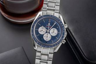 Thumbnail von Omega Speedmaster Professional Moonwatch Tokyo 2020 Blue Chronograph Ref. 522.30.42.30.03.001