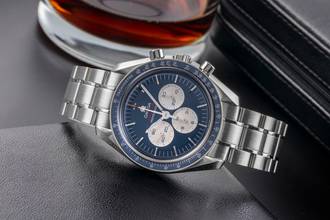 Thumbnail von Omega Speedmaster Professional Moonwatch Tokyo 2020 Blue Chronograph Ref. 522.30.42.30.03.001