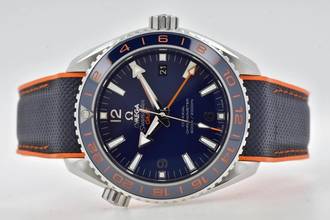 Thumbnail von Omega Seamaster Planet Ocean GMT Good Planet 43.5mm Blue Blau 23232442203001