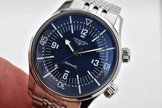 Thumbnail von Longines Legend Diver Heritage Legend Diver L37644907 Blue Dial 2025 Bracelet