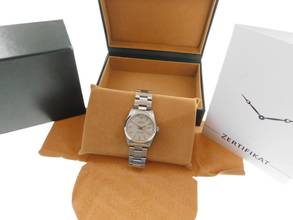 Thumbnail von Rolex Datejust 36 mm im Top Zustand mit Oysterband von 2001 K Serie weisses Zifferblatt mit Indexen