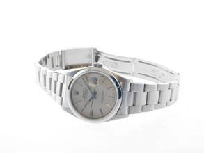 Thumbnail von Rolex Datejust 36 mm im Top Zustand mit Oysterband von 2001 K Serie weisses Zifferblatt mit Indexen