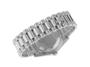 Thumbnail von Rolex Day-Date 36 Platin Diamanten Ref.118346 2001 Box&Beschreibung wie Neu Vintage
