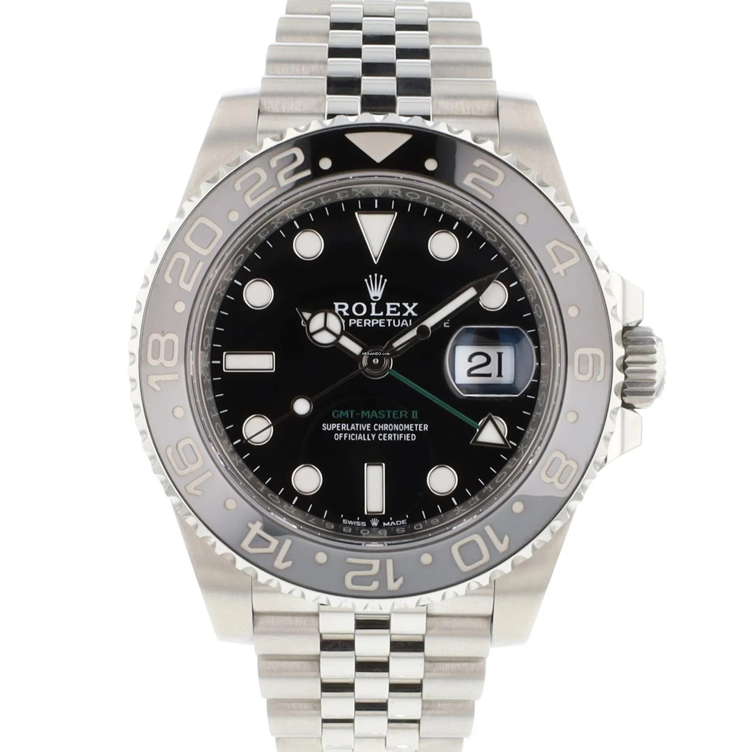  Rolex GMT-Master II 126710GRNR Jubilee 