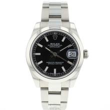 Thumbnail von Rolex Datejust 31 Oyster Midsize Black Dial