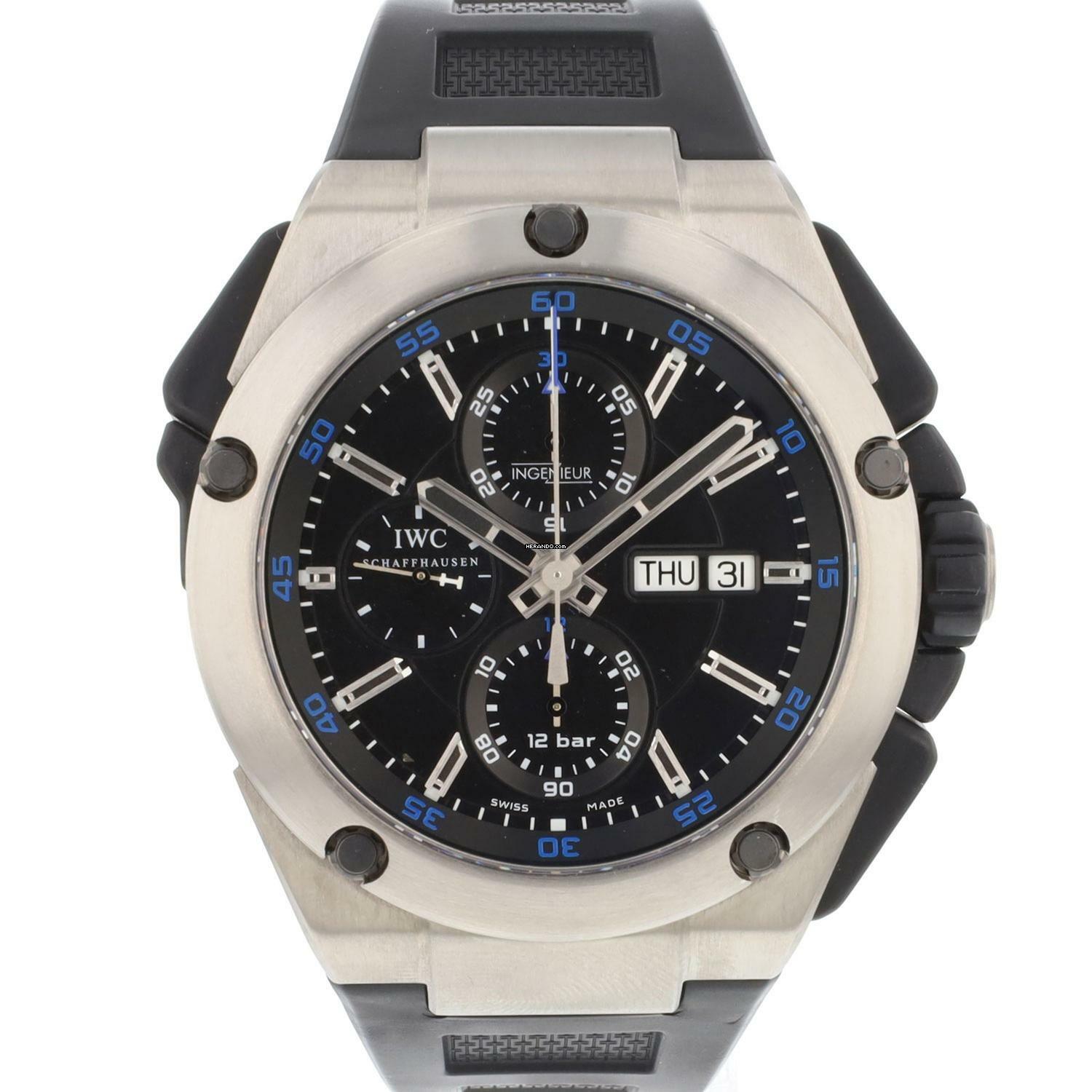 IWC Ingenieur Double Chronograph Titanium IW3765