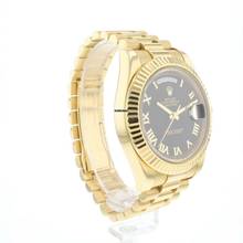 Thumbnail von Rolex Day-Date II Yellow Gold Black Roman Dial