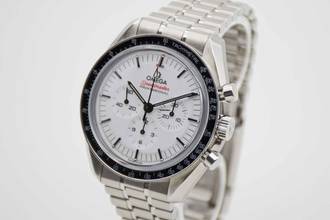 Thumbnail von Omega Speedmaster Professional Moonwatch White perfekt Fullset