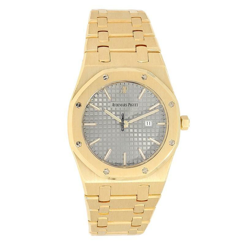  Audemars Piguet Royal Oak Armbanduhr Royal Oak Quarz 56175BA aus 750 Gelbgold 