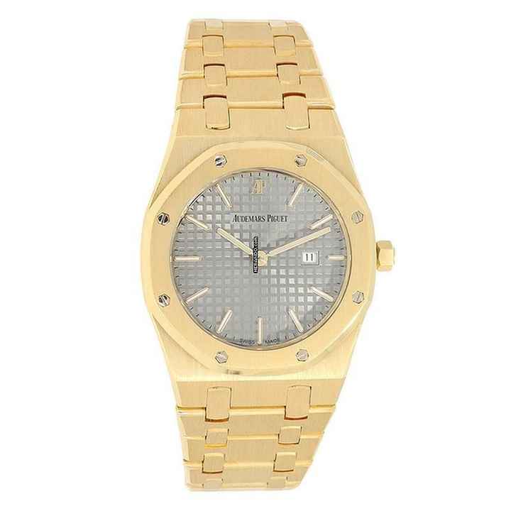  Audemars Piguet Royal Oak Armbanduhr Royal Oak Quarz 56175BA aus 750 Gelbgold 