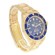 Thumbnail von Rolex Submariner Date Armbanduhr Submariner Date Automatik 16618 aus 750 Gelbgold Fullset
