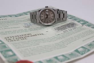 Thumbnail von Rolex Datejust 36 16200 Full Set 2001