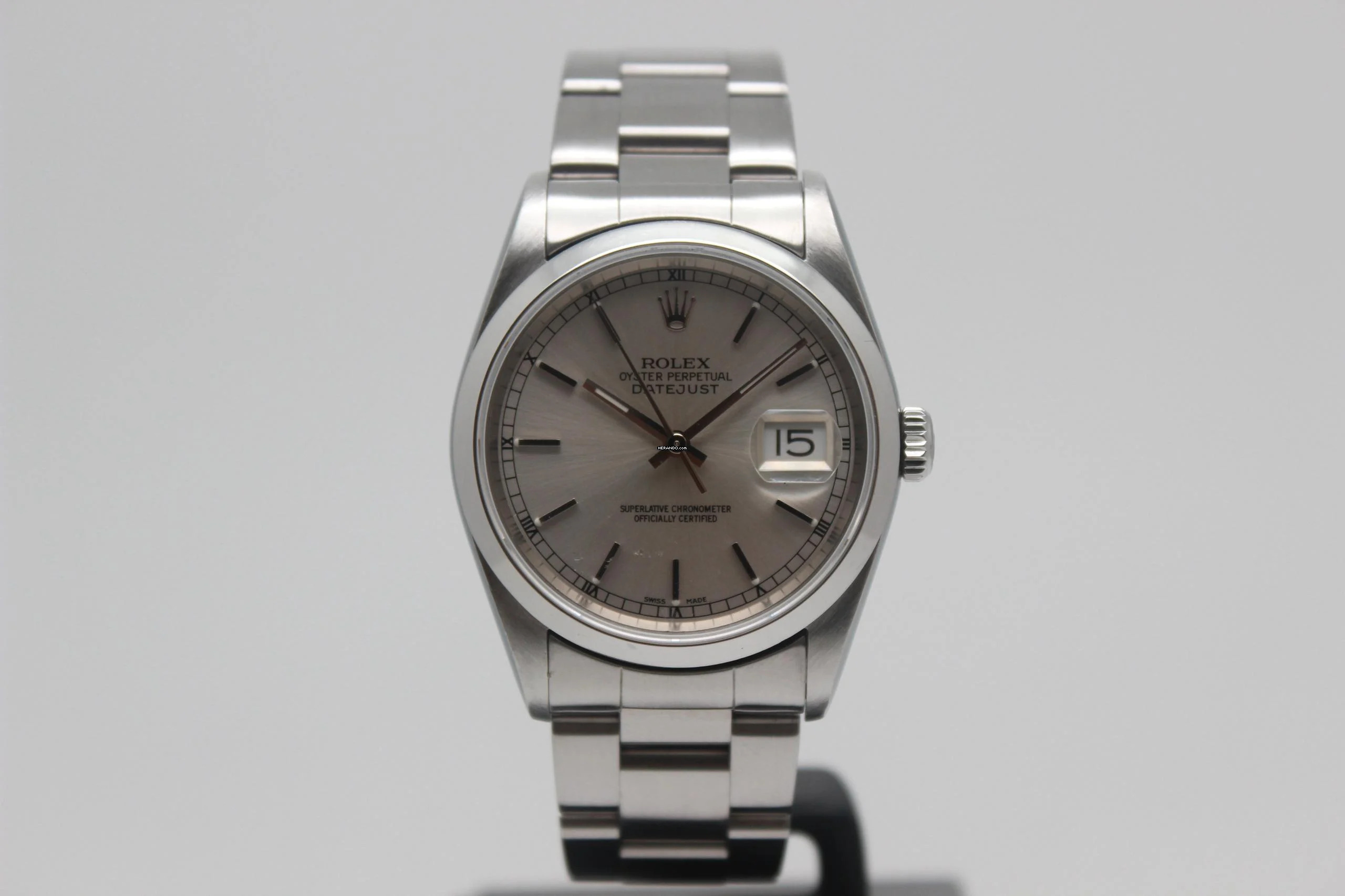  Rolex Datejust 36 16200 Full Set 2001 