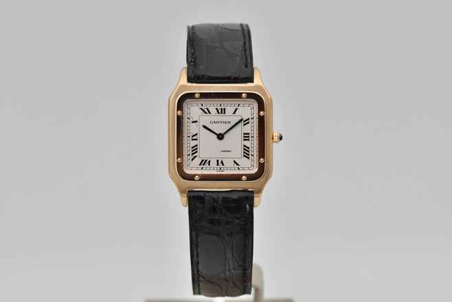  Cartier Santos Dumont Paris GM - Yellow Gold 