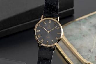 Thumbnail von Rolex Cellini 18k (0,750) Gold Handaufzug Herrenuhr Ref. 4112 Klassiker