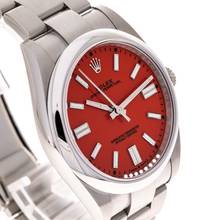 Thumbnail von Rolex Oyster Perpetual 41 Red – 124300 – White Hangtag – like NEW – 2020 Full Set