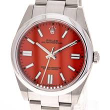 Thumbnail von Rolex Oyster Perpetual 41 Red – 124300 – White Hangtag – like NEW – 2020 Full Set