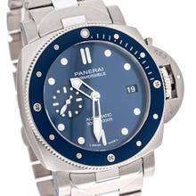 Thumbnail von Panerai Submersible Blu Notte 42 – Pam02068 – like NEW – 2024 Full Set