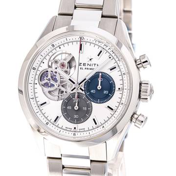  Zenith Chronomaster Open White 39.5 – 03.3300.3604/69.M3300 – NEW & Unworn – 08/2025 Full Set 